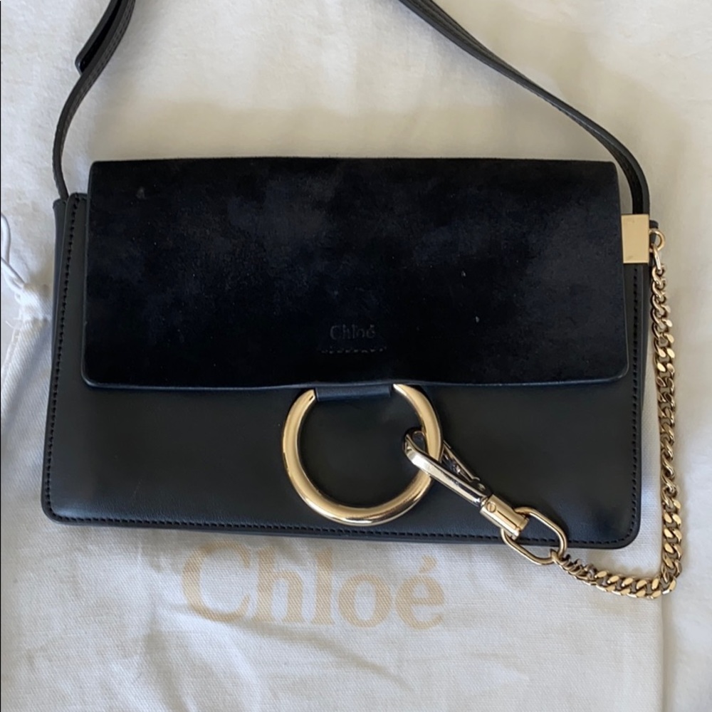Black Chloe Faye Bag